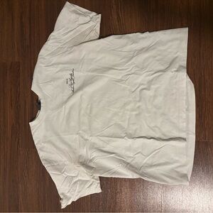 Men's White Graphic T-Shirt